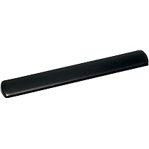 3M Gel Wrist Rest, Black Leatherette, 25 Inch Length, Antimicrobial Product Protection (WR340LE - View #10