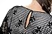 Chicwe Women's Lined Plus Size Floral Lace Top Tunic Blouse Cotton Blended With Eyelash Hem 1X-4X