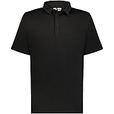 Russell Athletic Mens Sideline Grid Polo