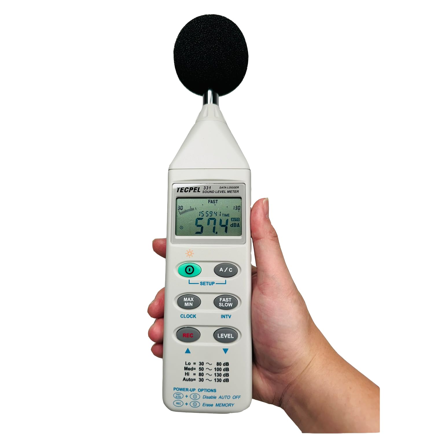 TECPEL DSL-331 Sound Level Meter with Datalogger