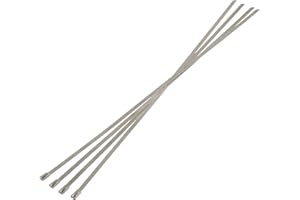 Heatshield Products 350014 Thermal Tie 3/16" Wide x 14" Long Stainless Steel Locking Tie