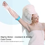 Zuimei Waterproof Cast Cover Arm Protector for Shower Bathing - Blue view 5