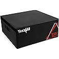 Yes4All Adjustable Soft Plyo Box, Jumping Trainer - For Plyometric Exercises and Conditioning, Multiple Height Variations