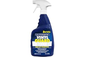 STAR BRITE Ultimate Vinyl Guard - Spray on Protection & Shine - Prevent Fading & Cracking - Keep Vinyl, Leather, Plastic & Rubber - 32 OZ (095932)