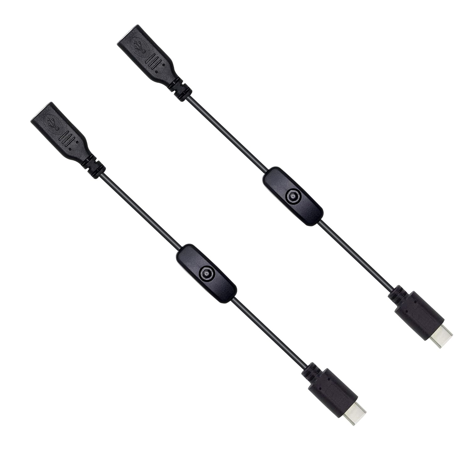 30cm USB C Male to Female On/Off Switch Cable YOUCHENG for