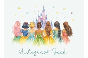 Autograph Book for kids: A Keepsake for Kids to Capture Signatures, autographs and Photos of Theme Park Adventures, Favorite Characters, Superheroes, and Family Members
