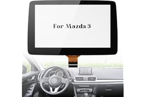 BEXUPULL for Mazda 3 Screen Replacement 2016 2017 for Mazda 3 Digitizer CX-3 for Mazda 3 Touch Screen Digitizer Repair Kits 2014-2016 MX-5 Black 7" (Without LCD)