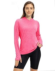 TBMPOY Womens UPF 50+ Sun Protection Hoodie Shirt