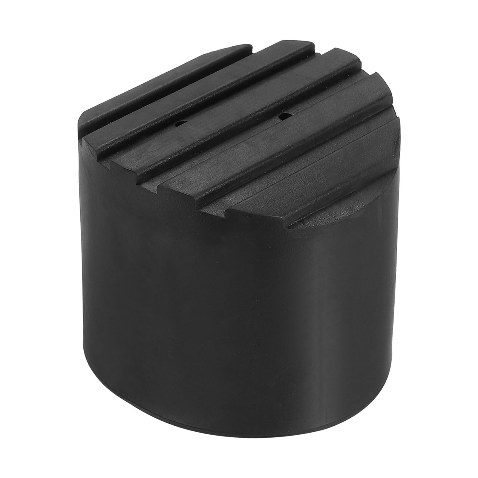 PATIKIL Ladder Non Slip Feet 2.2"/56mm, 1Pcs Rubber Round Foot Protective Mat Cushion Replacement for Telescopic Folding Extension Ladder Protection, Black