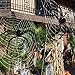 AOJOYS Halloween Scary Giant Spider 6.6 Ft. 200cm Fake Large Hairy Spider Props Outdoor Decor & Yard Decorations