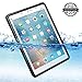 Temdan iPad Pro 9.7 Waterproof Case Rugged Sleek Transparent Cover with Built in Screen Protector Waterproof Case for Apple iPad Air 2/iPad Pro 9.7 inch