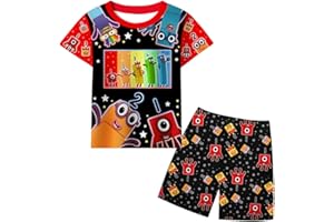 COTO Boys Graphic Pants Set Kids Shirt and Pants Toddler Casual Outfit