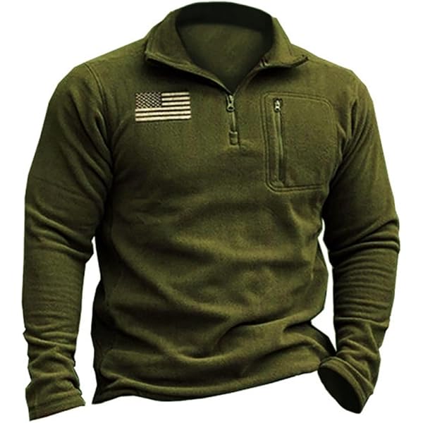 QIXING Sudaderas Con Capucha Tipo Cargo Para Hombre, Con Cremallera De