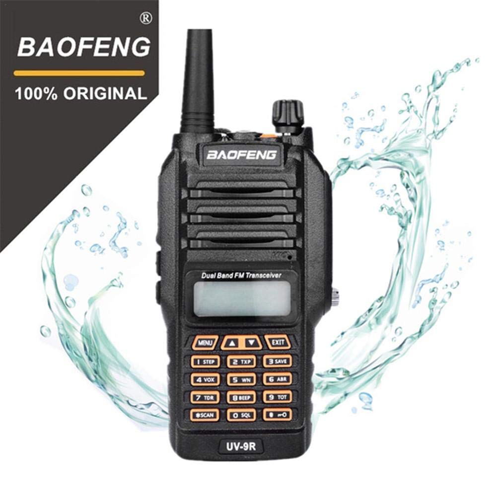 likeitwell Baofeng UV9R Walkie Talkie IP67 8W de Largo Alcance 10 km