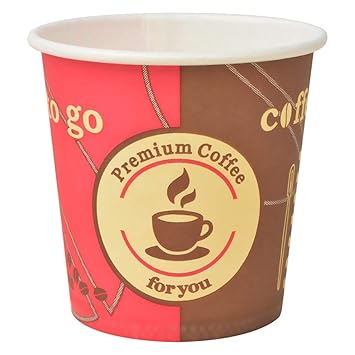 Festnight Einweg-Kaffeebecher 1000 Stück Einwegbecher | Pappbecher Papierbecher | 120 ml Kapazität | für Partys, Veranstaltun