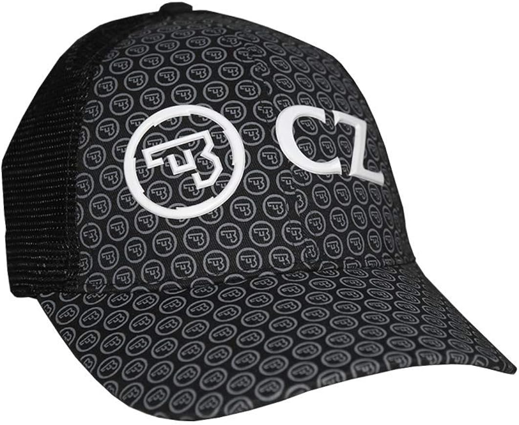 CZUB Men's Shooting Baseball Cap/hat mesh with CZ Logo Black at Amazon