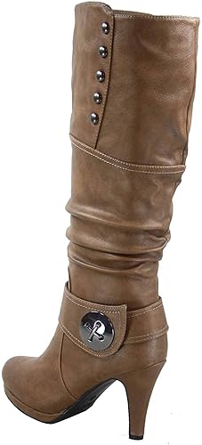 botas altas mujer amazon