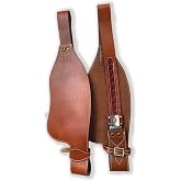 Horse Western Adult Tooled Genuine Leather Replacement Saddle Fenders Handmade Sold in Pairs ME-WSF-009