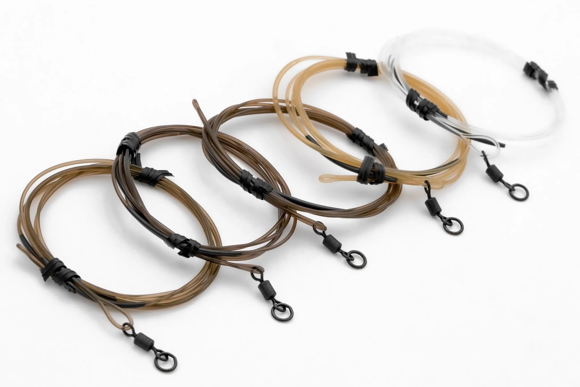 Korda Safe Zone Silt Leader Ring Swivel 1m/30lb/13.6kg fishing