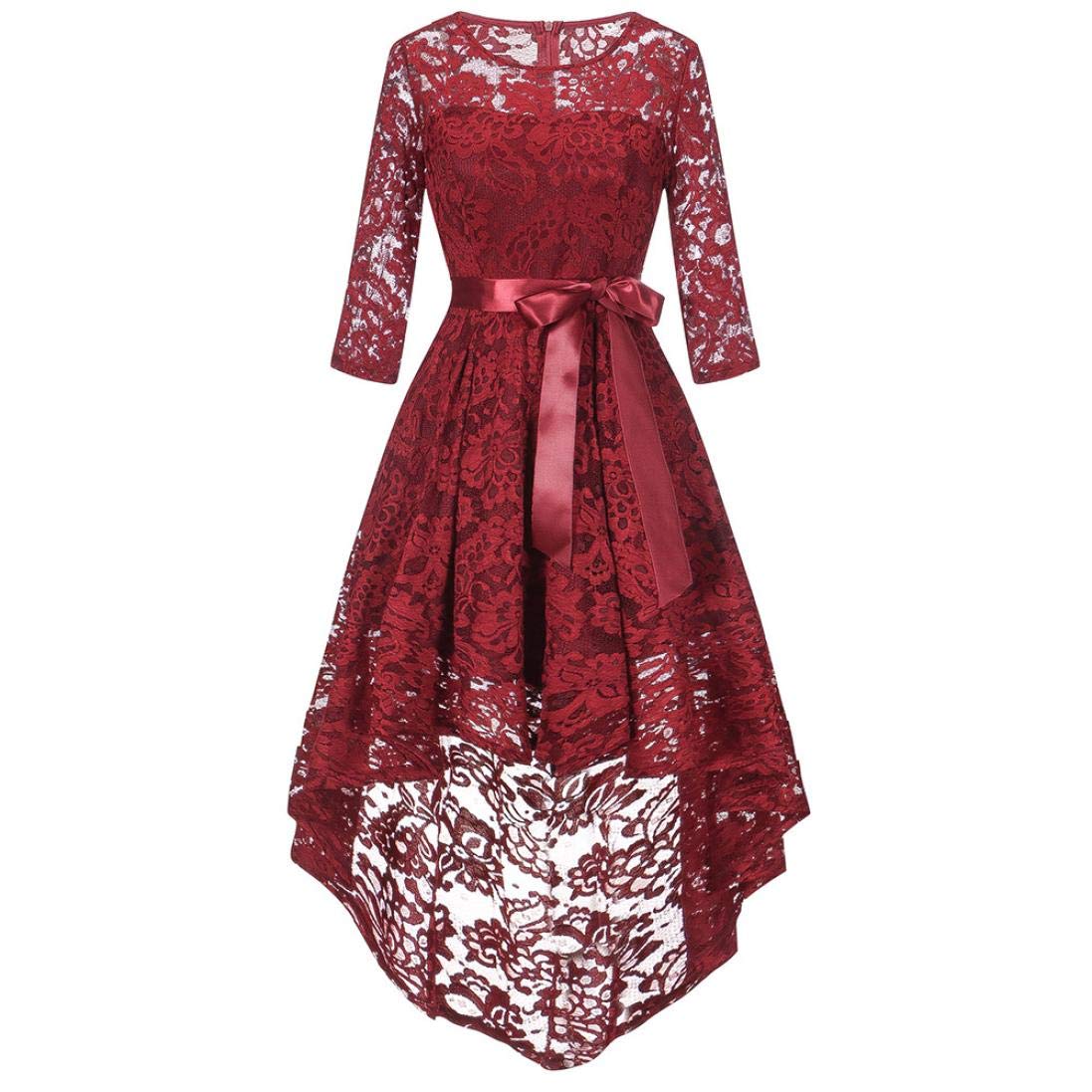 red lace dress uk