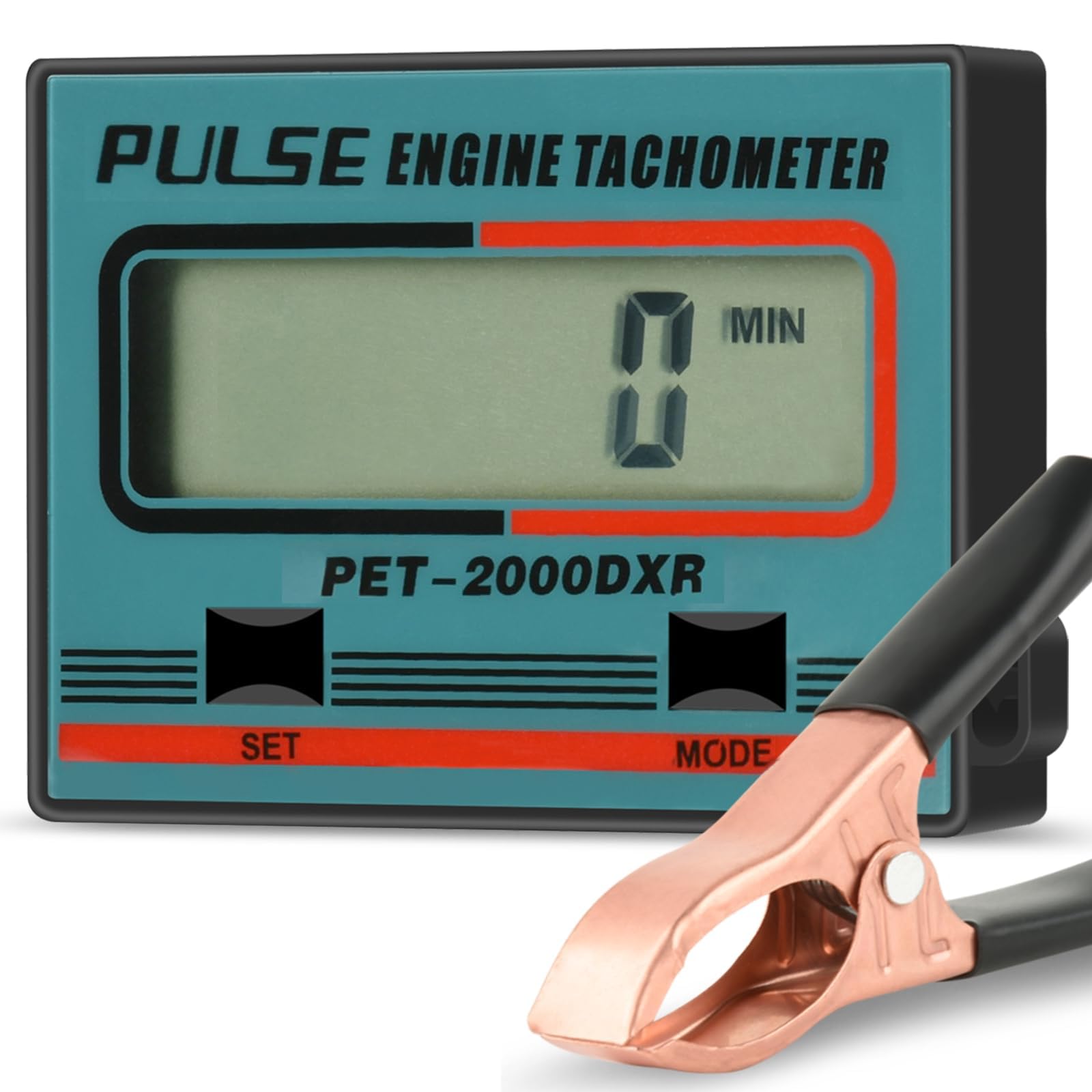 MACHSWON 100-30000RPM Chainsaw Tachometer Tach Gauge Digital Display Pulse Speedometer for Chain Saw Cropper Generator Lawn Mower RV ATV Dirt Bike Motocross Boat