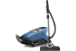 Miele Blizzard CX1 Turbo Team Bagless Canister Vacuum, Tech Blue - Portable, Household