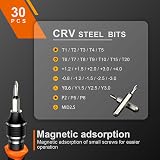 JOREST 40Pcs Precision Screwdriver Set Mini Kit with CR-V Bits T5-T10 Y00 P2-P6 view 4