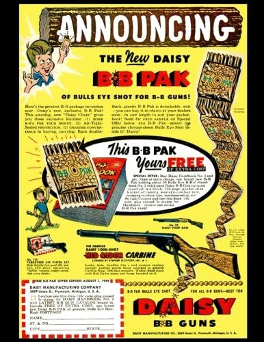 Announcing the New Daisy BB Pak: Vintage Advertisement On A Daily Planner Journal ~ 365 + Days Bullet Journaling Blank Notebook with sections for ... x 11 size, 380 pages + Blank Calendar + Index