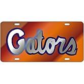 Craftique Florida Gators Orange Laser Cut License Plate - Mirror Logo