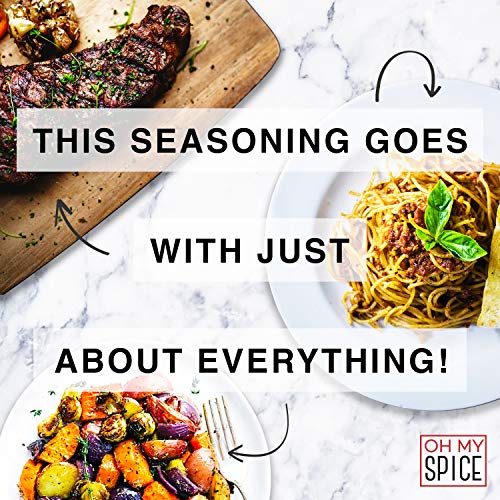 Garlic Lovers Low Sodium Keto Seasoning by Oh My Spice | 0 Calorie 0 Carbs 0 Sugar Vegan Gluten Free Paleo NonGMO No MSG… - Image 3