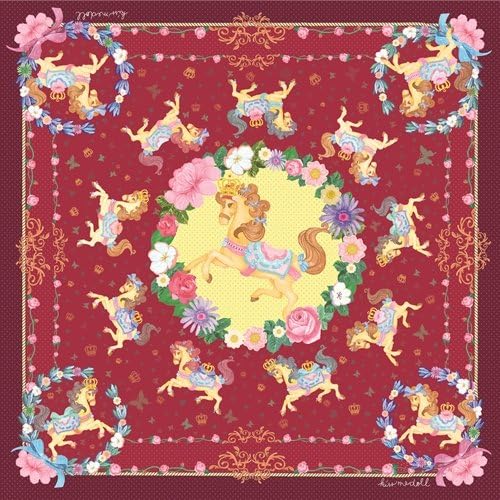 Women Scarf Luxury Square 100% Silk Large Size Exclusive Design, Wealth No.1, 40"x40"
