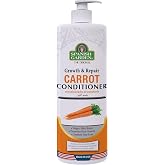 Spanish Garden Carrot Conditioner for Hair Growth &amp; Repair - Deep Hydration Conditioner for Dry Damaged Hair - Smooth Silky Hair &amp; Healthy Scalp Care for Men &amp; Women - Natural Formula - 32 FL Oz