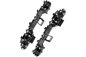 GUZIKO Front Bumper Bracket Fit for Honda Accord Sedan 2013-2017, Left and Right Front Support Bracket Replace 71198T2AA01 71193T2AA01 HO1042115 HO1043115