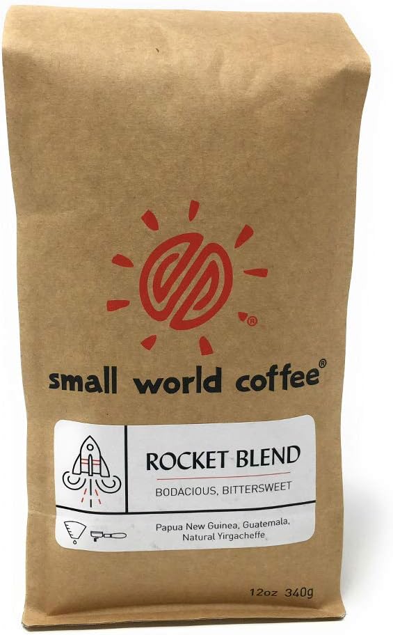 Small World, Coffee Rocket Blend, 12 Ounce