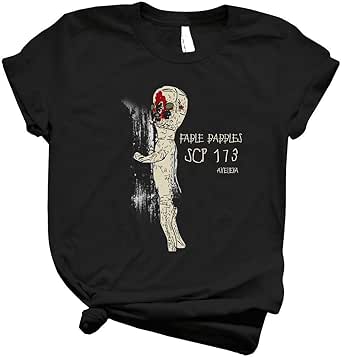 SCP 173 Fable Babbles 19 - for Boys Women Vintage T Shirt Sweatshirt Hoodie for Men Women Black