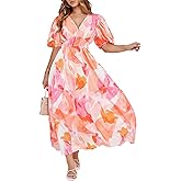 Sissyaki Women's Floral Maxi Dress 2026 Summer Spring Wedding Guest Dress