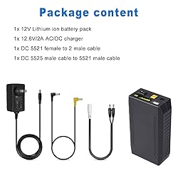 Talentcell 12V Lithium ion Battery
