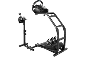 Hottoby Racing Wheel Stand Support for G29,G27,G25 Racing Steering Wheel Stand without Wheel,handbrake and Pedals