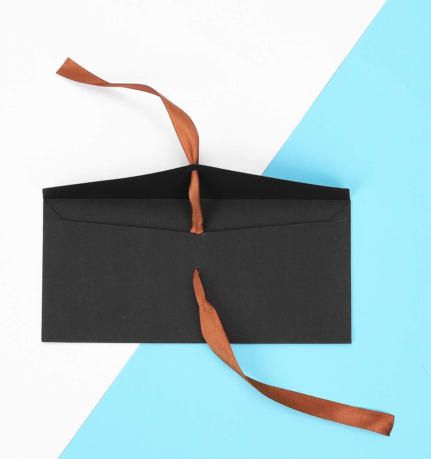 10Pack Kraft Paper Envelopes Gift Card Envelopes with Ribbon Bow - Image 4