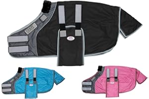 Derby Originals No-Hardware Foal & Mini Horse Winter Stable Blanket – 420D Breathable Shell, 150g Insulation, Triple-Layer Design, Reflective Safety, Adjustable Fit, 1-Year Warranty