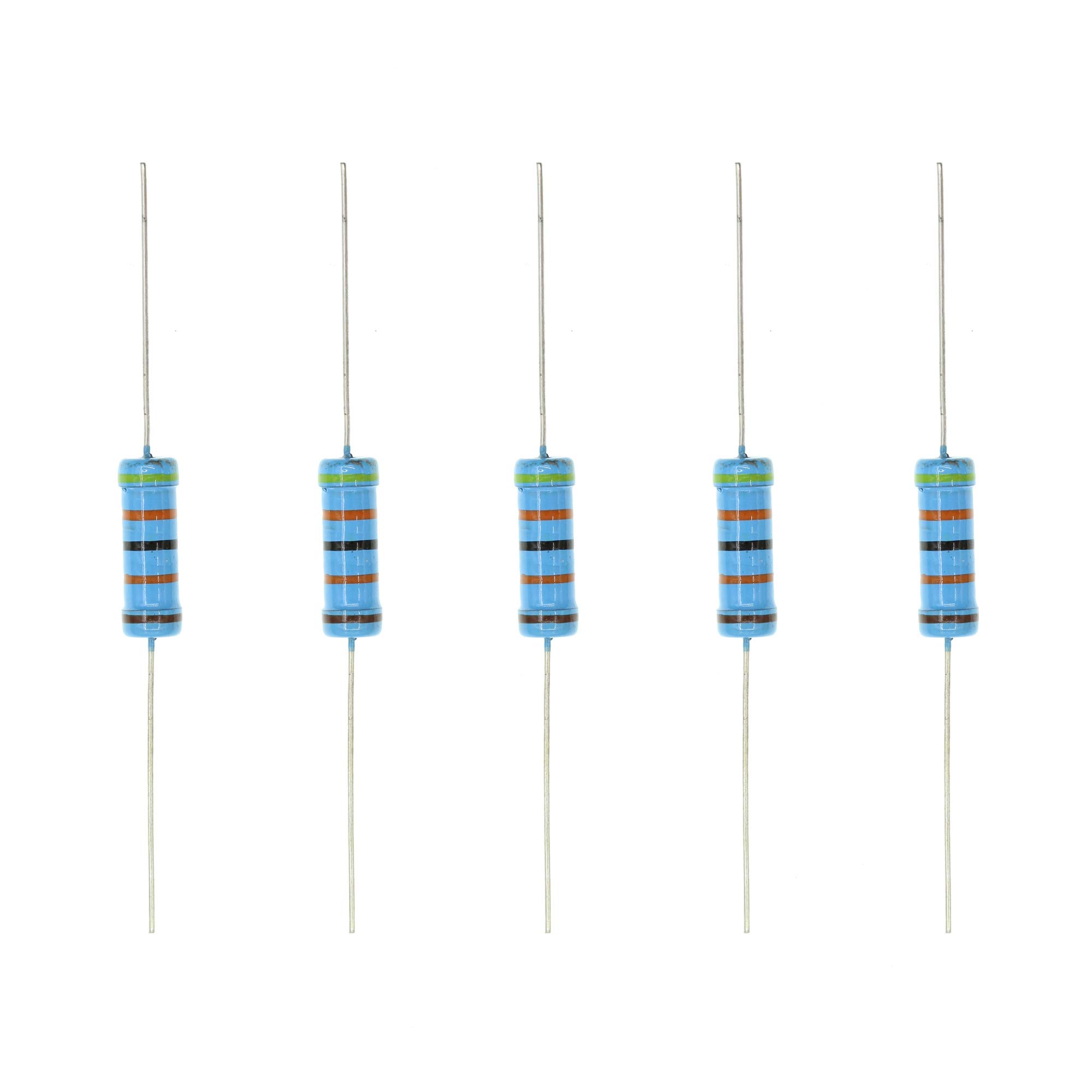 HUABAN 20PCS 3W 3 Watts 430K Ohm 1% Metal Film Resistor