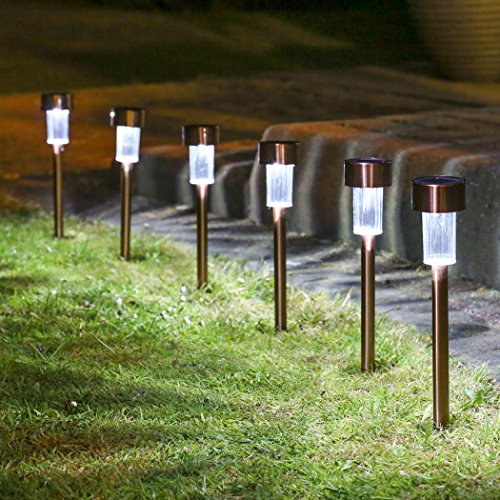 Sogrand 12pcs-Pack,Solar Lights Outdoor,Stainless Steel,Solar Light,Landscape Lighting,Solar Pathway Lights,for Lawn,Patio,Yard,Walkway,Driveway,Pathway,Garden,Landscape