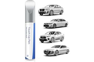 PARTS4EV Touch Up Paint for BMW-Exact Match–Chips and Nicks Touch Up - Mineral White Metallic Tricoat(A96)