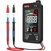 NJTY T3 Auto-Ranging Digital Multimeter, Type-C Rechargeable | Smart auto-ranging for AC/DC voltage, resistance and continuity, with NCV live-wire detection and a 3.2-inch color display