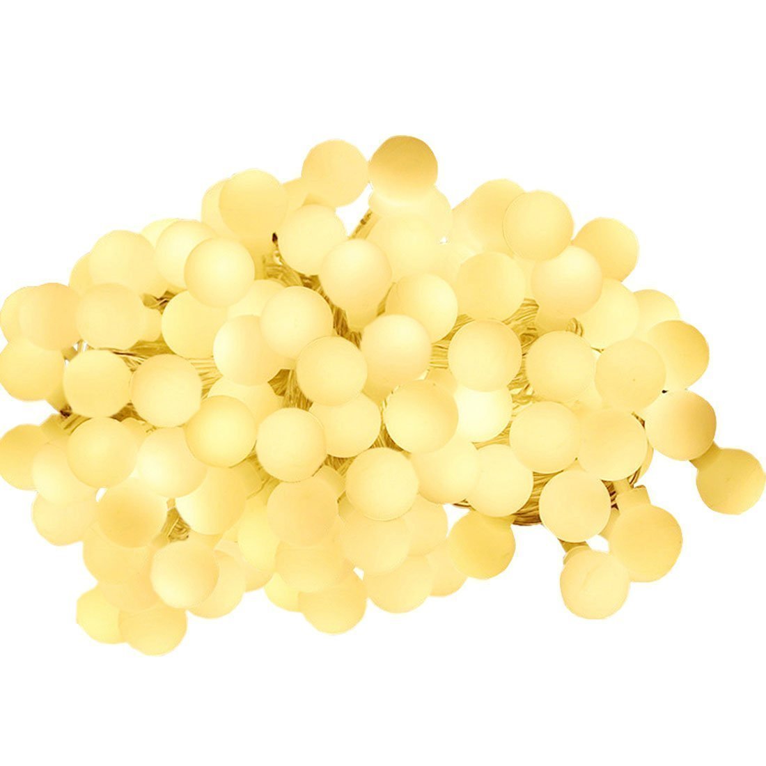 Warm White String Light 100 Pcs 33 Feet Fairy Long String Hanging Led Bulb Starry Lights for Room Garden Backyard Party Christmas Indoor and Outdoor Decor