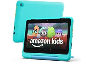 Amazon Fire HD 8 Kids Pro tablet, ages 6-12. Bright 8" HD screen, includes ad-free content, parental controls, 13-hr battery,