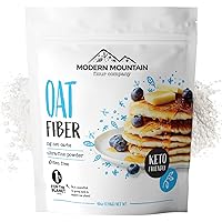 Oat Fiber (2.5 lb) For Baking Low Carb and Keto, 0g Net Carbs, Keto Friendly, Essential for Low-Carb Bread, Gluten Free, All-