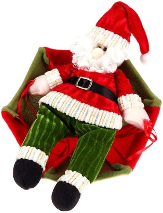 XIAOTAIZINAI Christmas Home Deckendekorationen Fallschirm 24cm