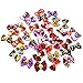 20pcs Halloween Dog Bows Pumpkin Skull Pet Hair Bows with Rubber Bands 1.4 Small Bows,Pet Grooming Bows, Dog Hair Bows, Dog Hair Accessories