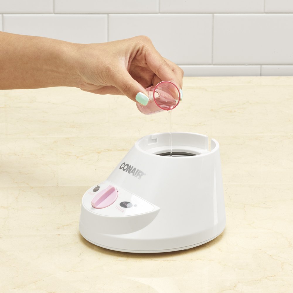 True Glow by Conair Moisturizing Mist Facial Sauna System; Pink / Cream: Beauty